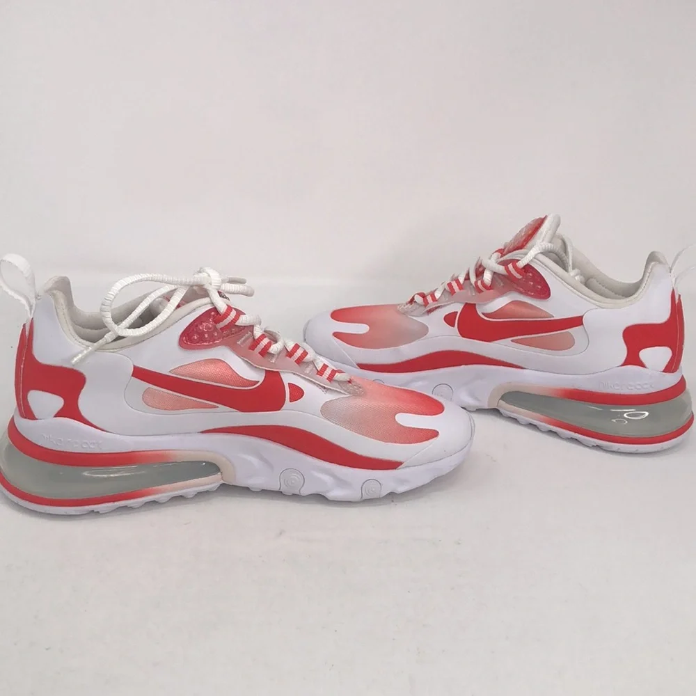 Nike Women’s Air Max 270 React SE BV3387-100 Bubble Wrap Running Shoes - Size 6 - Picture 12 of 13
